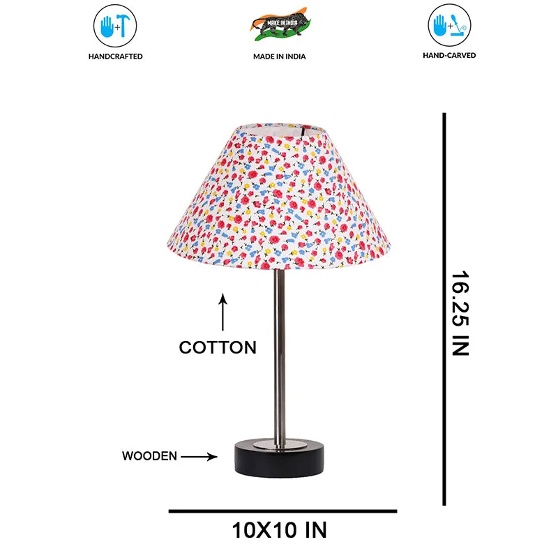 Orlina Cone Rodin Wooden Table Lamp - Multicolor media 7