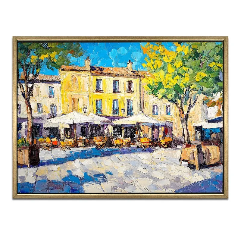 Treescape Canvas Wall Painting With Frame media 3