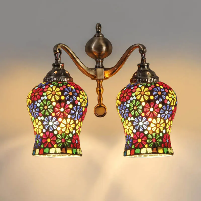 Saundarya Metal Mosaic Wall Lamp media 5