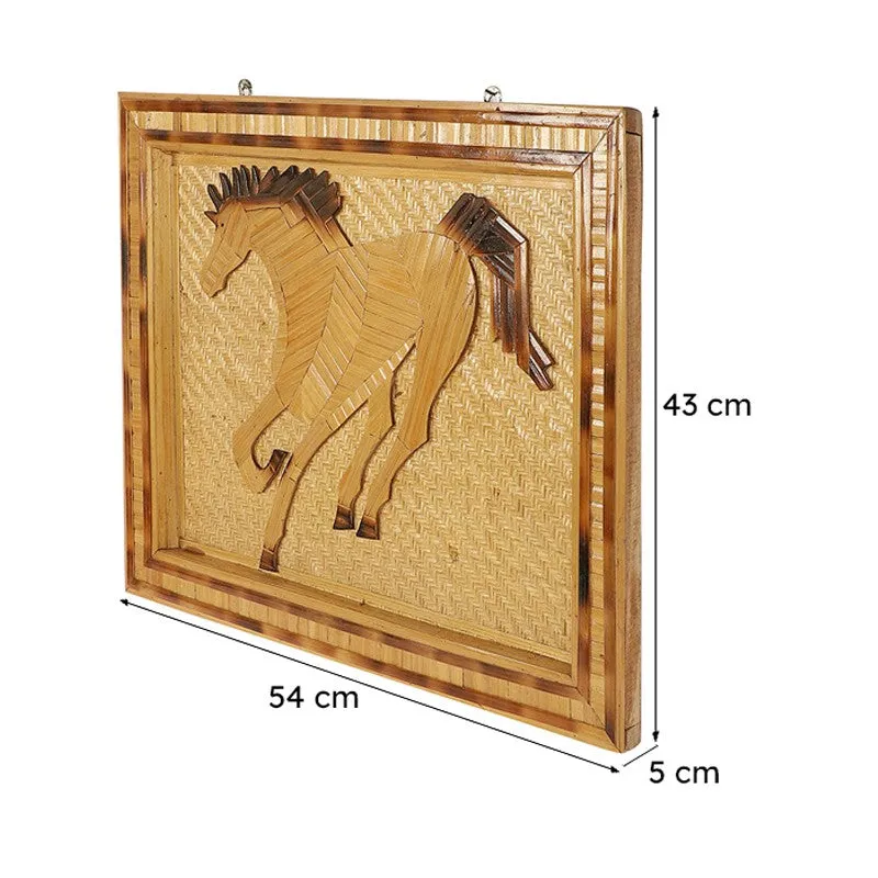 Timber Mustang Bamboo Wall Art media 6