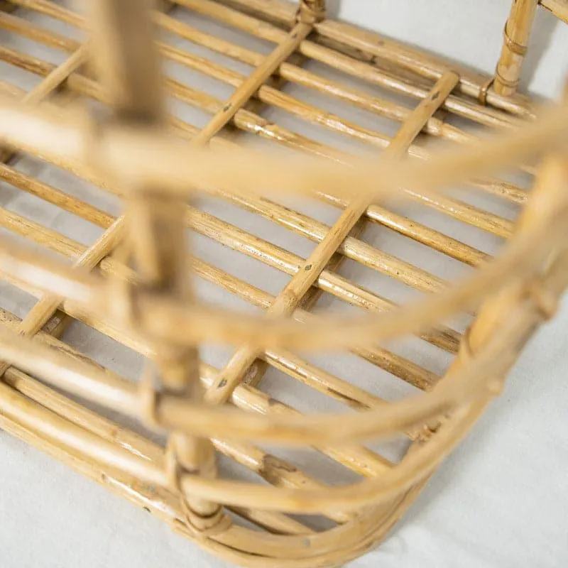 Raleigh Wicker Rattan Storage Basket media 5