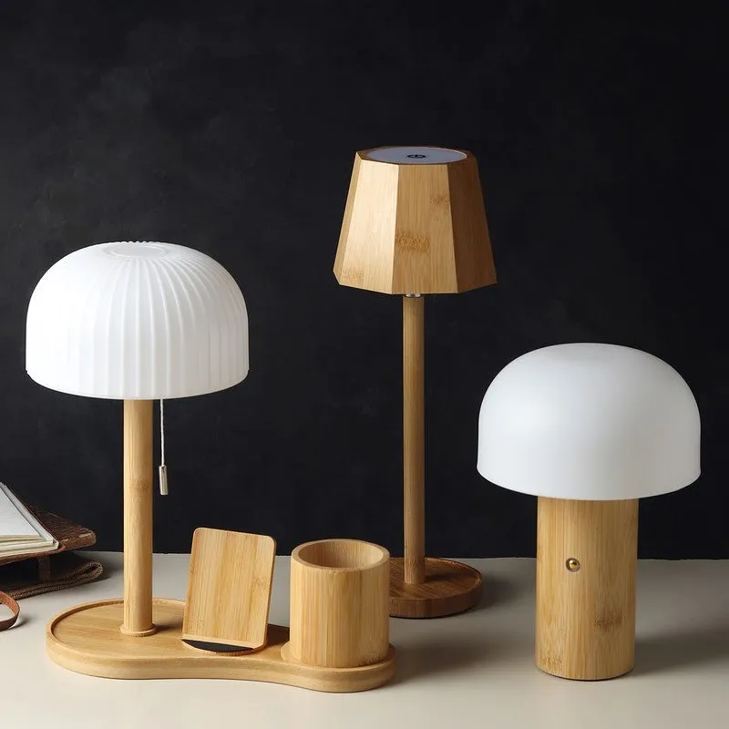 Kairo Halo Table Lamp - Beige,White media 6
