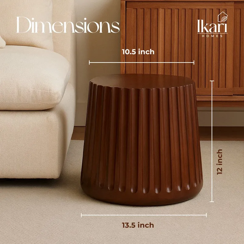Fluted Barrel Mango Wood Coffee Table media 10