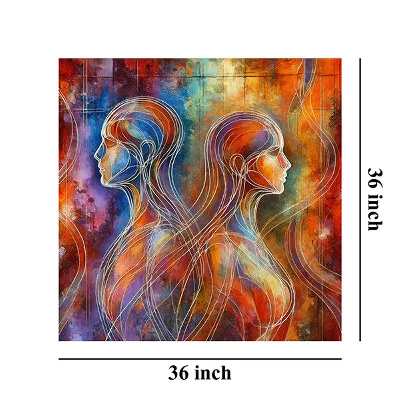 Feminine Aura Wall Painting media 7