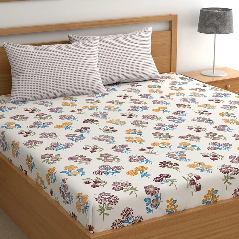 Brenda I Microfiber Microfiber Bedsheet - 150 GSM media 1
