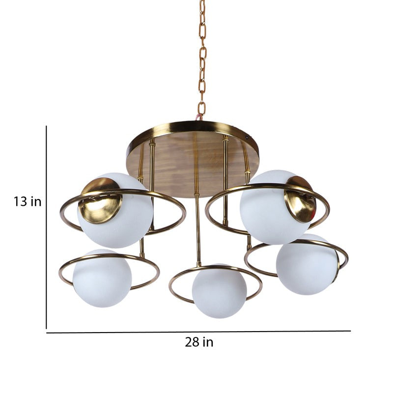 Orbette Iron Ceiling Lamp media 8