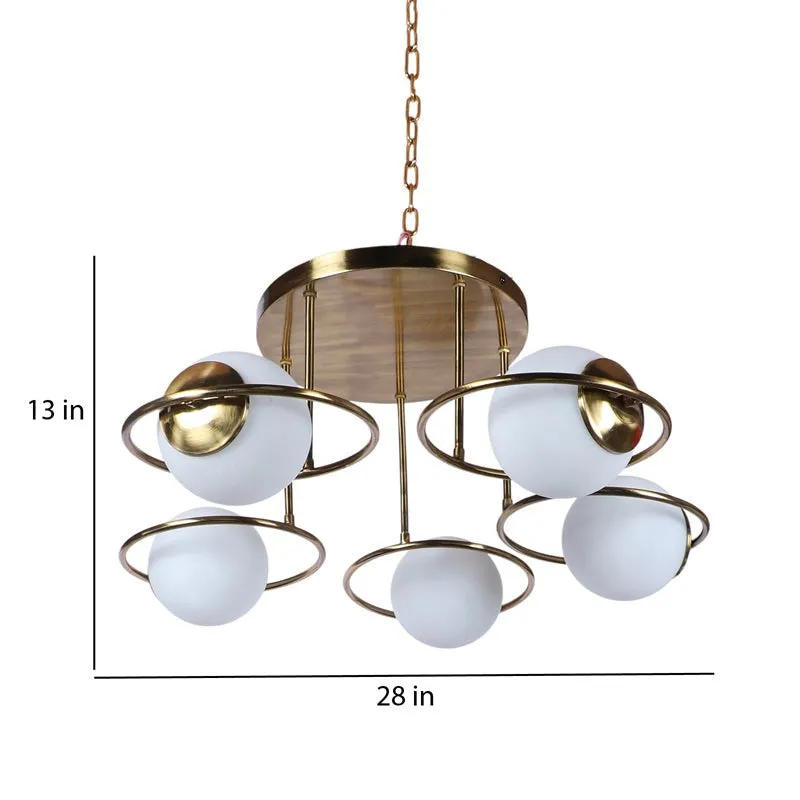 Orbette Iron Ceiling Lamp media 8