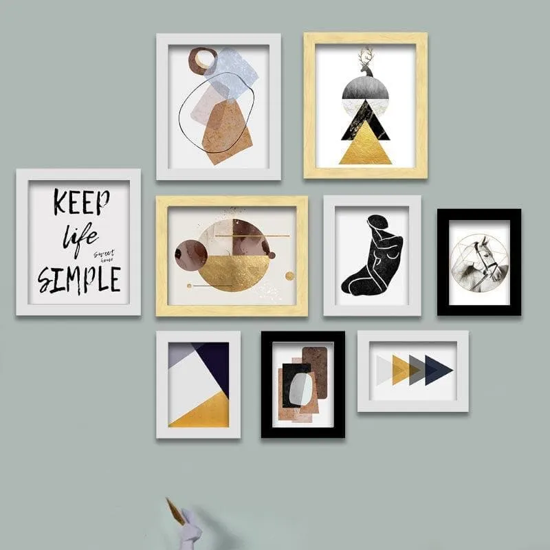 Delightful Disarray Wall Art - Set Of Nine media 1