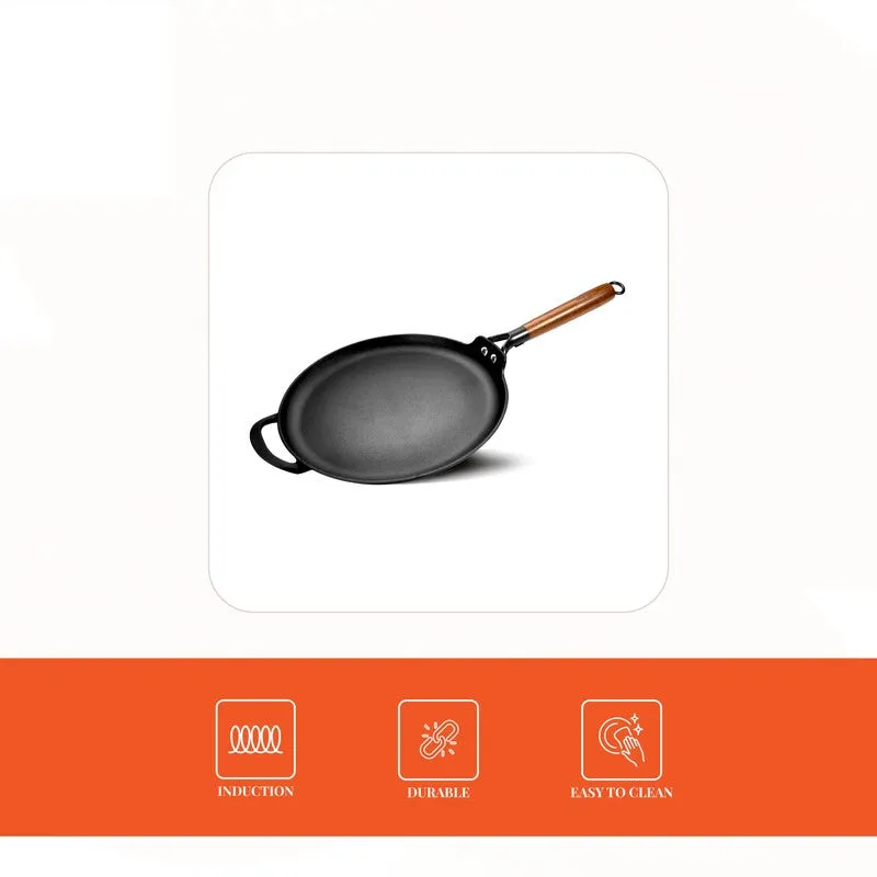 Embassy Griddledgepro Matte Finish Cast Iron Dosa Tawa media 7