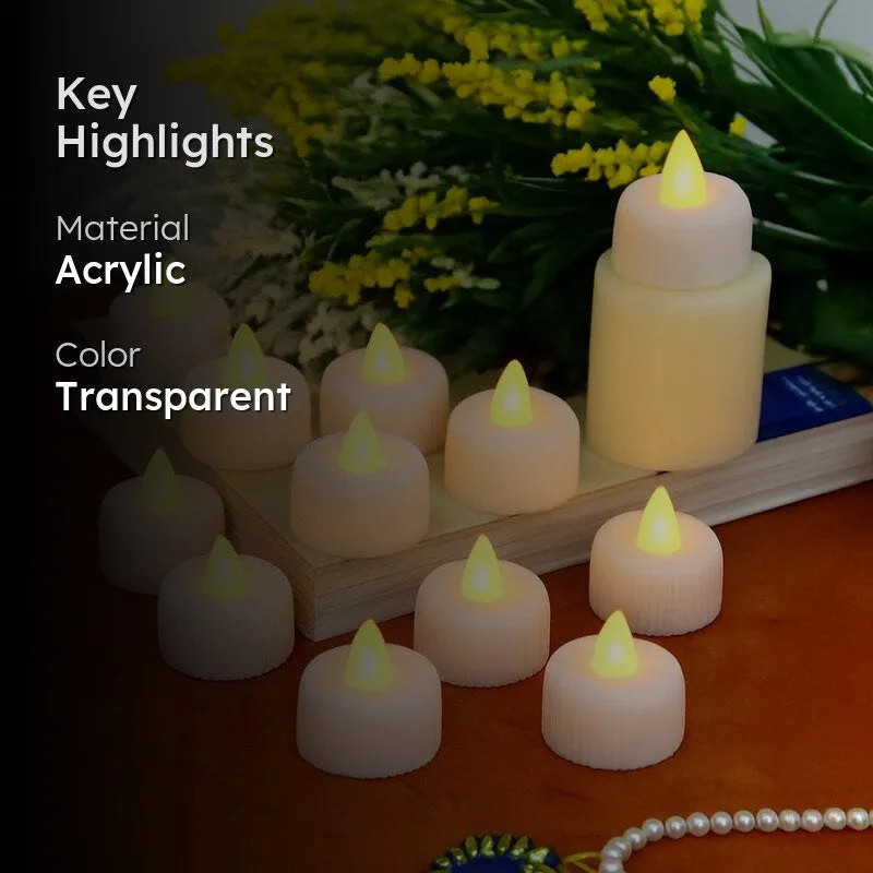 GlowEver Flameless Battery Candle -Set of Twelve media 2