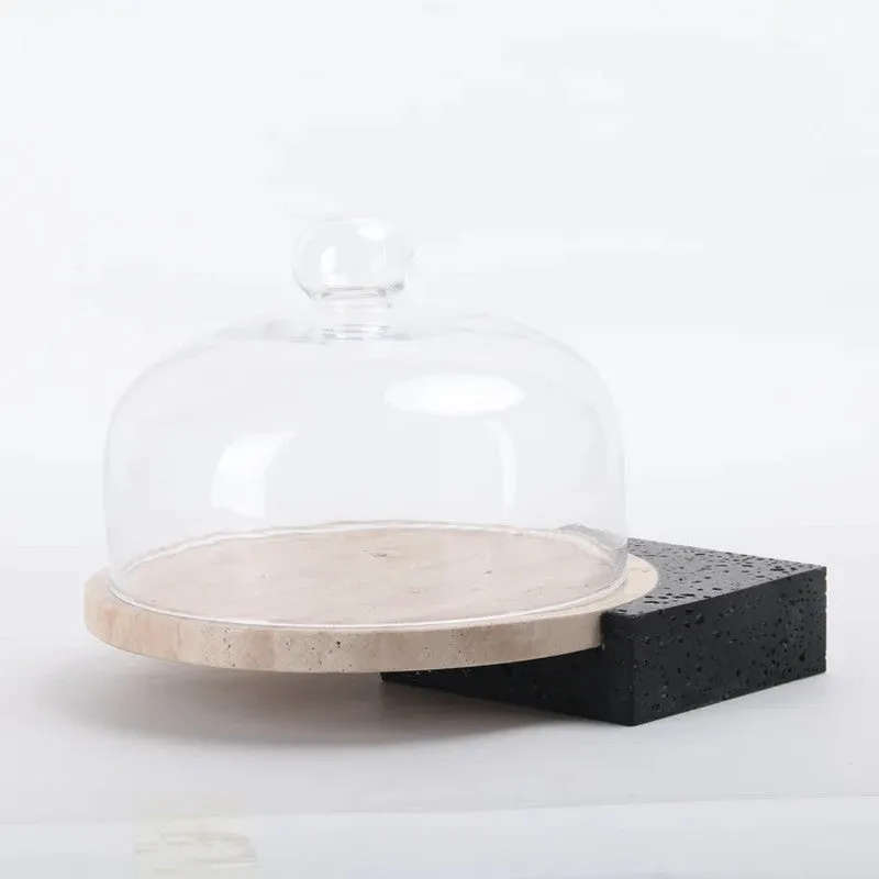 Golden Rise Cake Stand - Black media 5