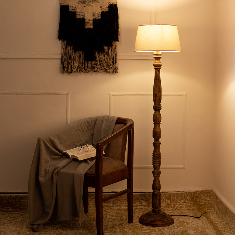 Whittla Prism Floor Lamp - White