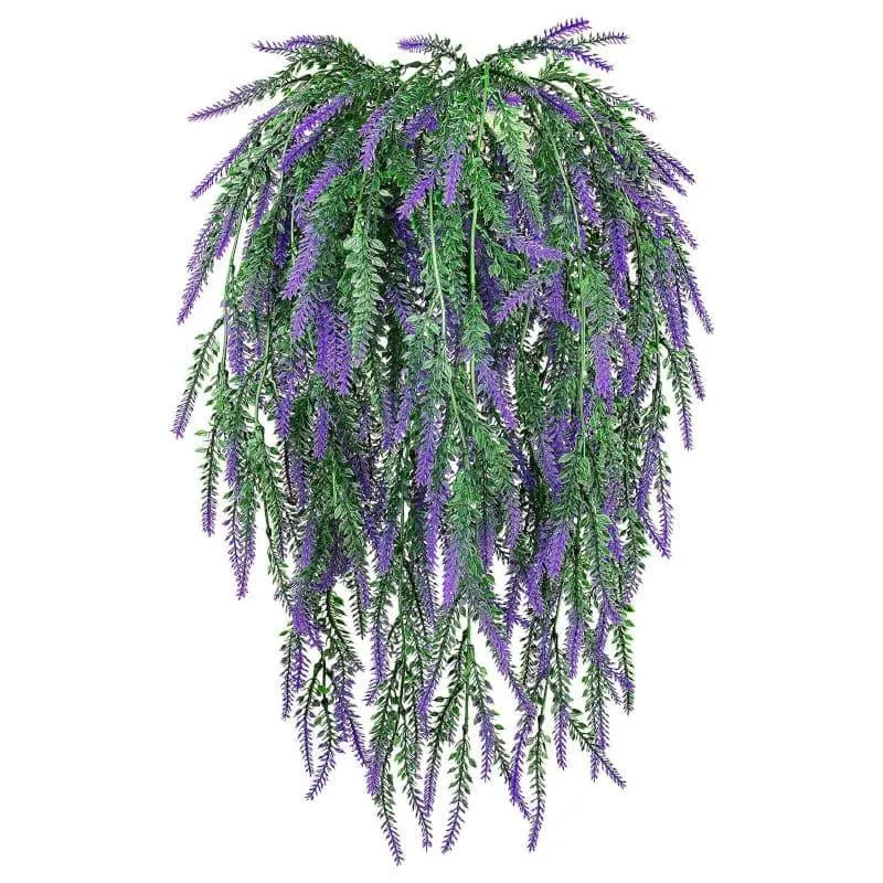 Faux Lavender Garland media 3