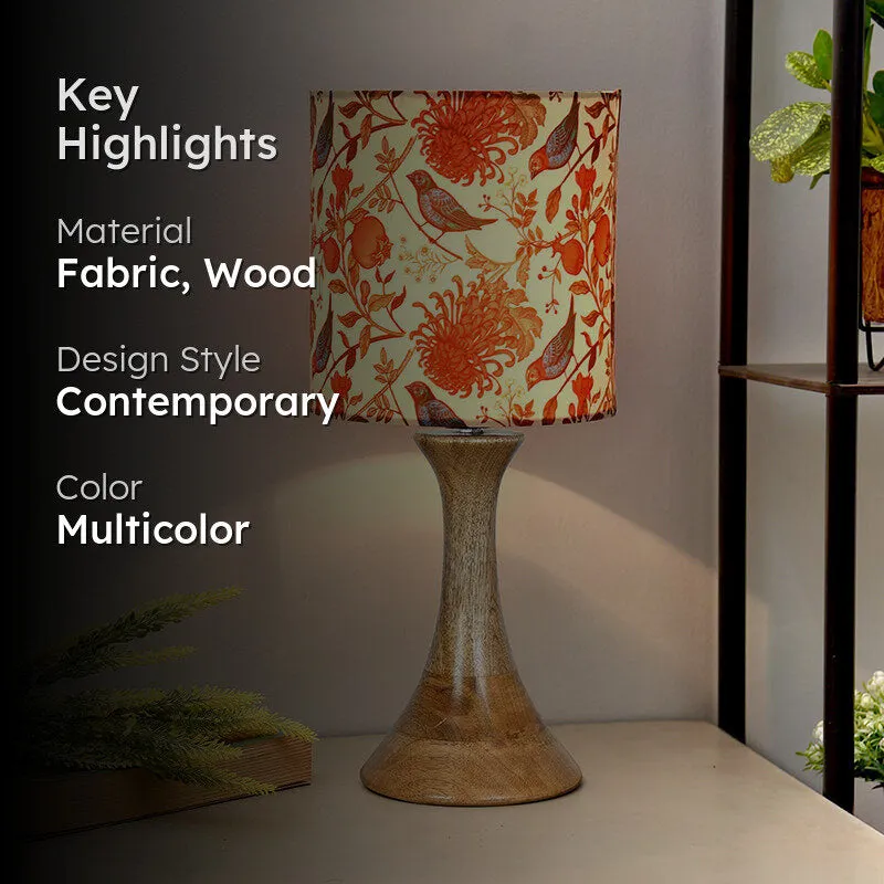 Lacewing Grace Fabric Table Lamp - Multicolor media 2
