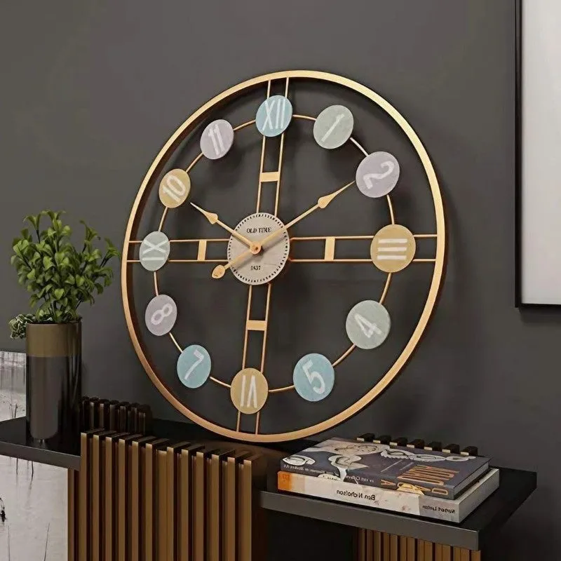 Sweep Silent Wall Clock - Gold media 1