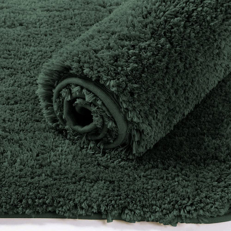 Nuo Luxe Micro Fiber Area Rug - Forest Green media 3