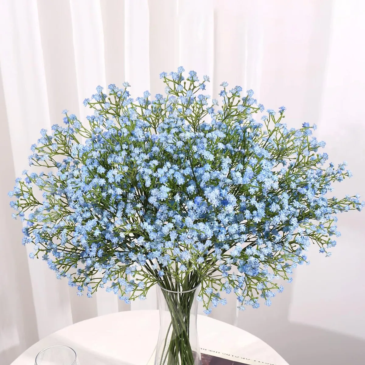 Meadow Babys Breath Artificial Flower - Set Of Three media 10