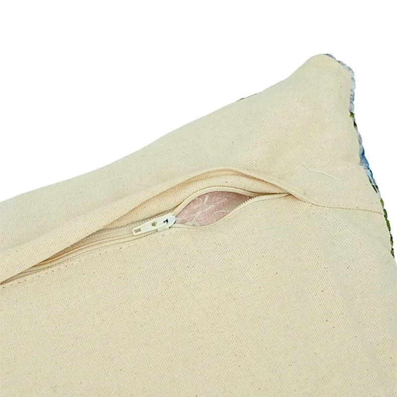 EdenPetals Cushion Covers (Blue) - Set Of Five media 7