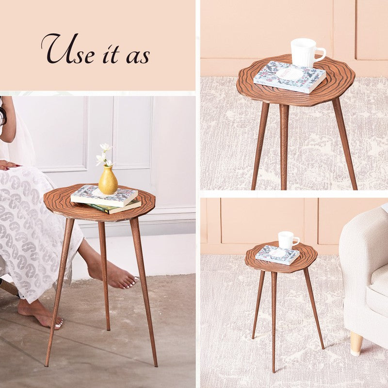 Amalyn Accent Table (Copper) - Set Of Two media 3