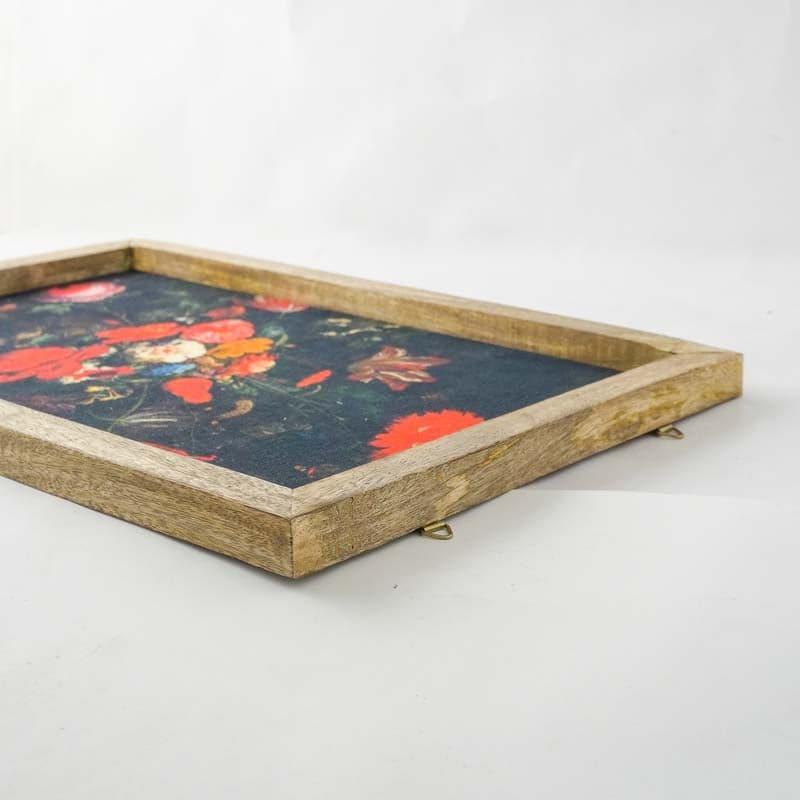 Moody Floral Canvas Painting media 5