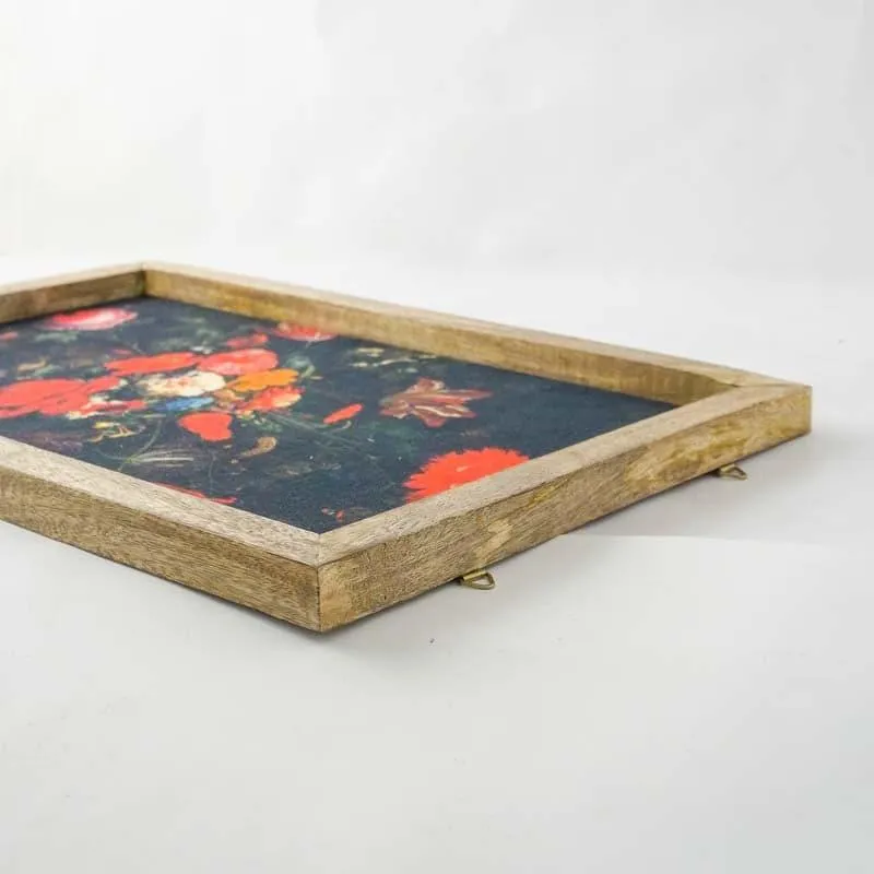 Moody Floral Canvas Painting media 5