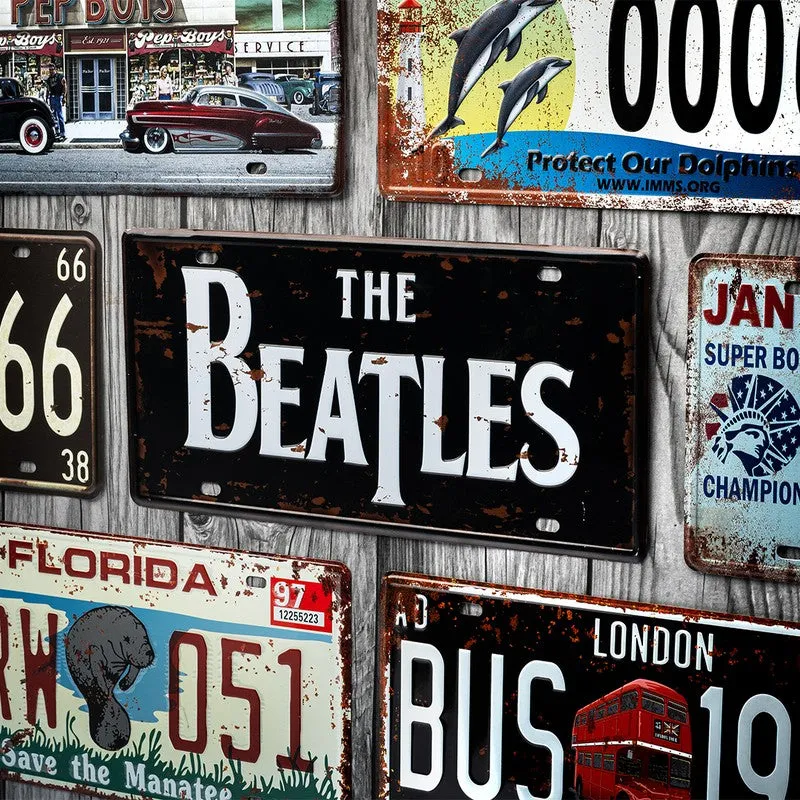 The Beatles Metal Wall Accent media 1