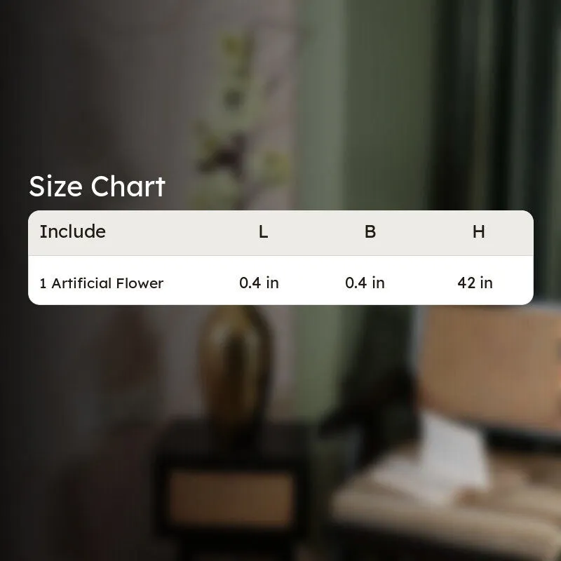 Moonkissed Magnolia Artificial Flower Without Vase - Grey media 8