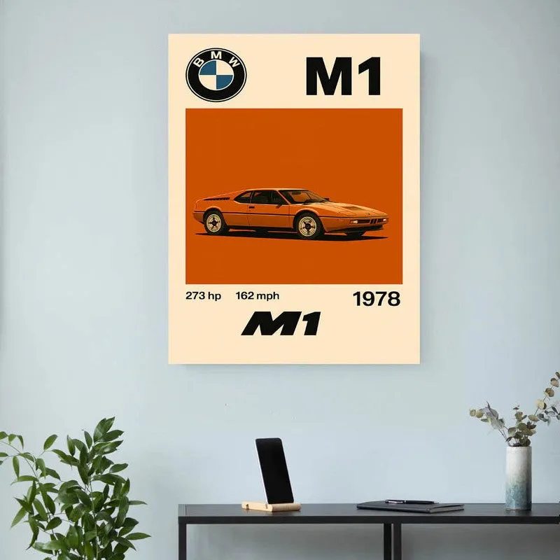 M1 Racing Spirit Wall Poster media 3