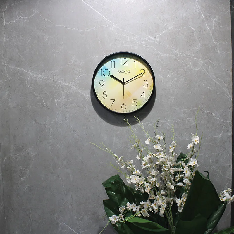 Dreamy Pastel Splash Clock media 1