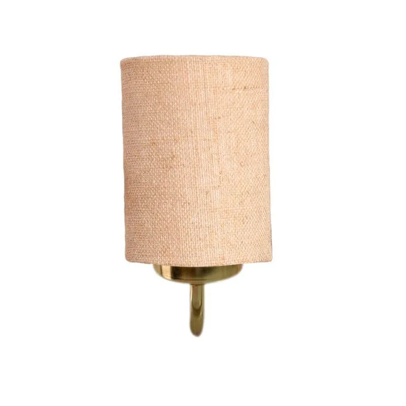 Galora Neva Fabric & Metal Wall Lamp - Beige media 4