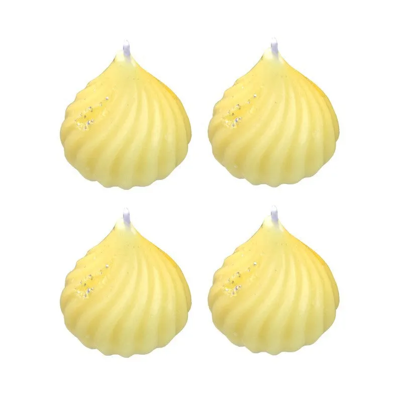 SoulFlame Hand (Poured Wax Candle - Yellow) - Set Of Four media 6