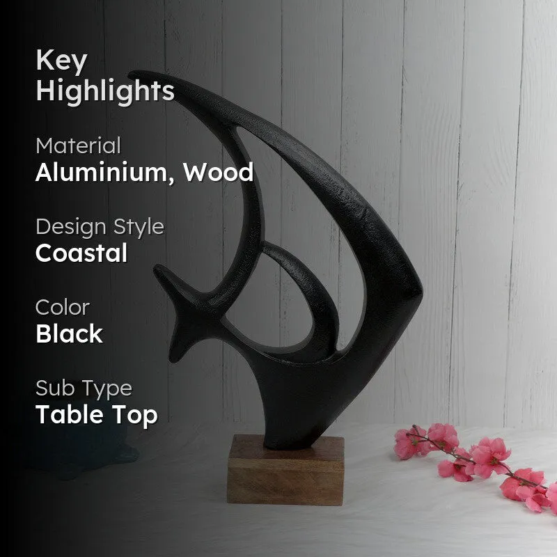 Black Fish Showpiece media 2