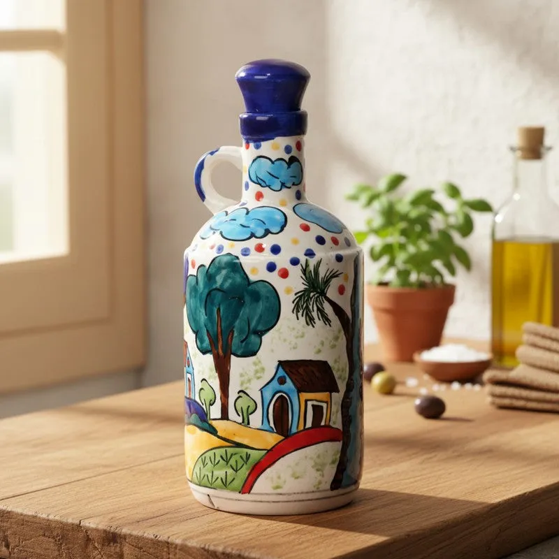 Decorative Ceramic Oil Dispenser - 1000 mL media 6