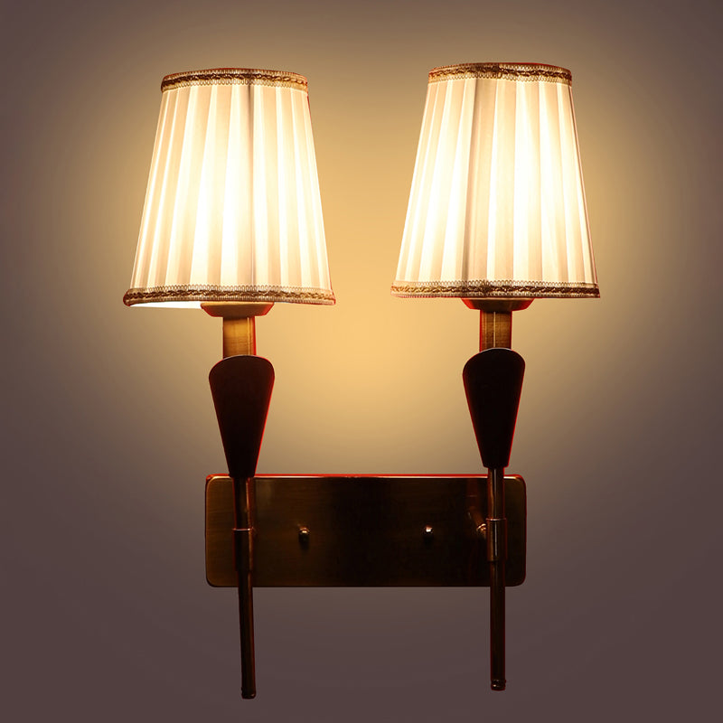 Linera Glow Cotton & Iron Wall Lamp media 7