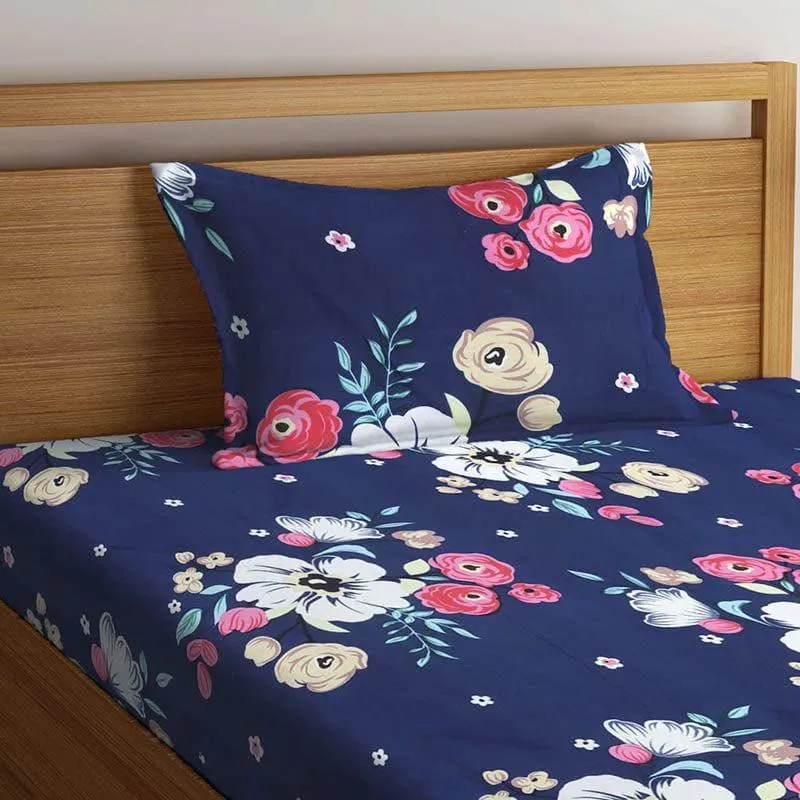 Edna Floral Bedsheet - 150 GSM media 3