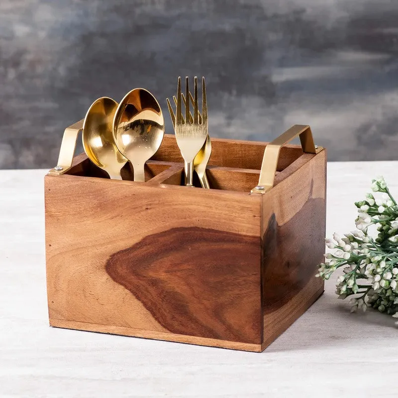 GrainLine MDF Cutlery Stand media 1