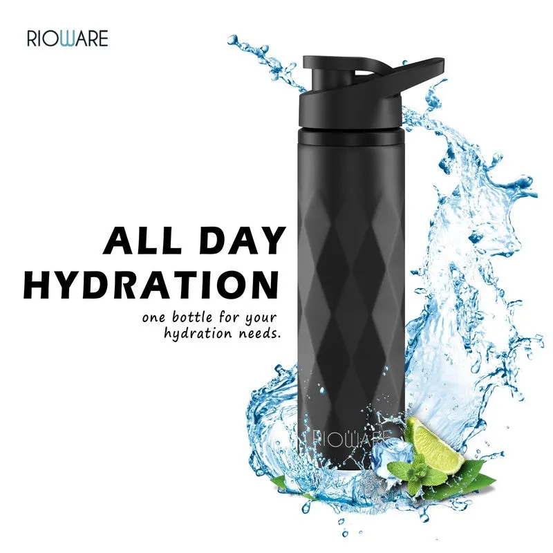Rioware Drifto Water Bottle (Black) - 750 mL media 11