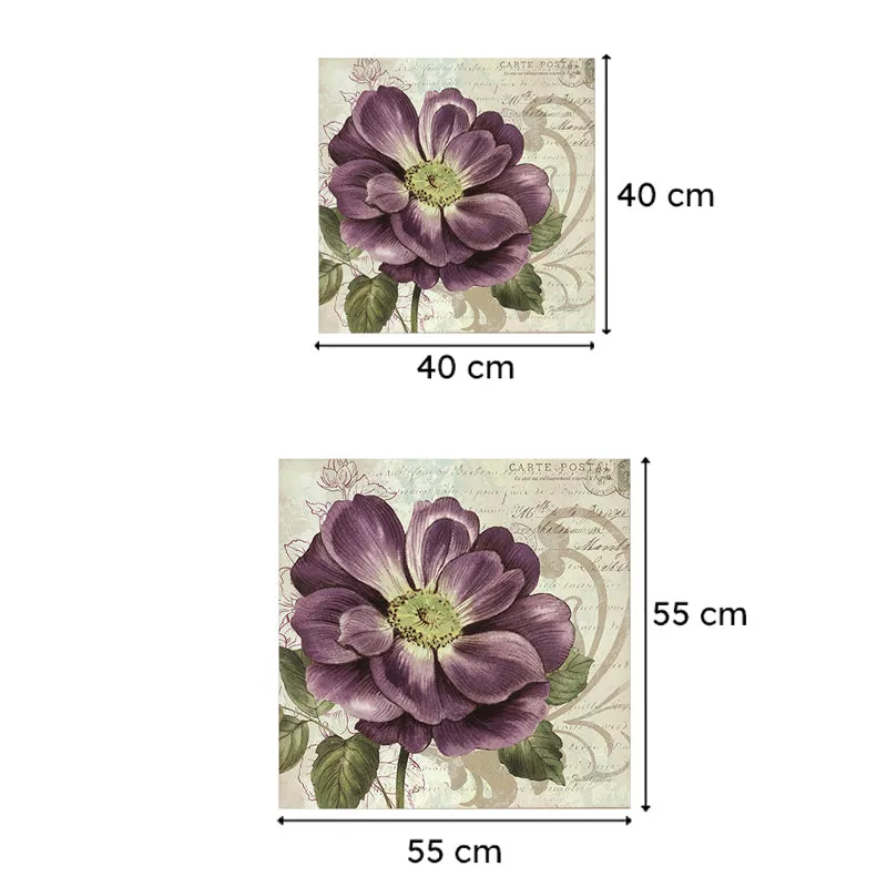 Purple Blooms Canvas Wall Art media 6