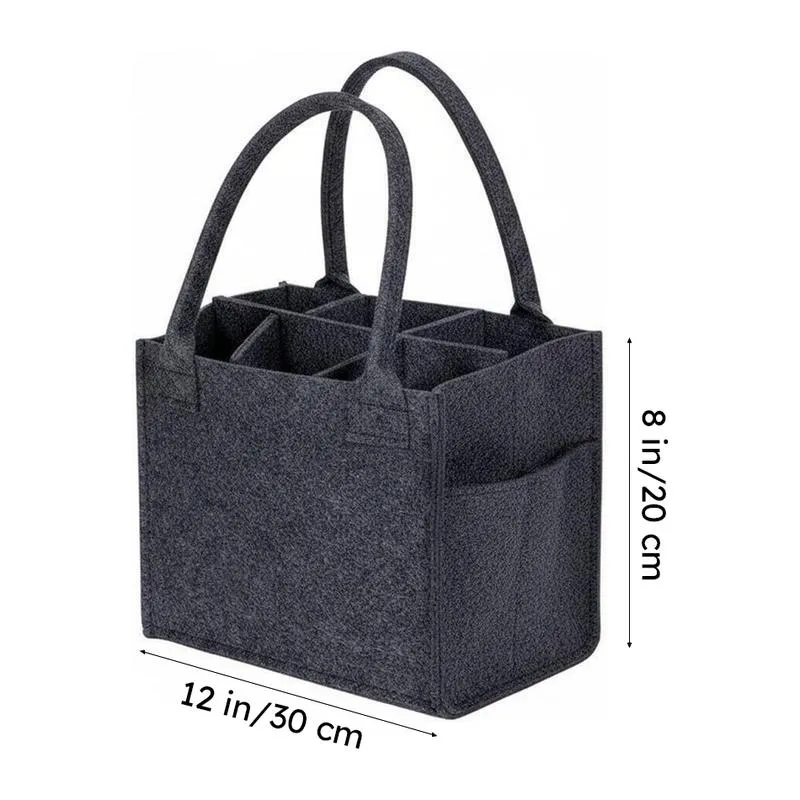 Iramo Felt Storage Basket media 5
