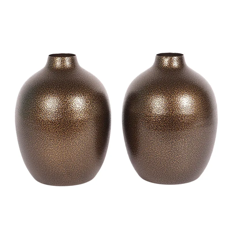 Lilou Iron Vase - Set Of Two media 3