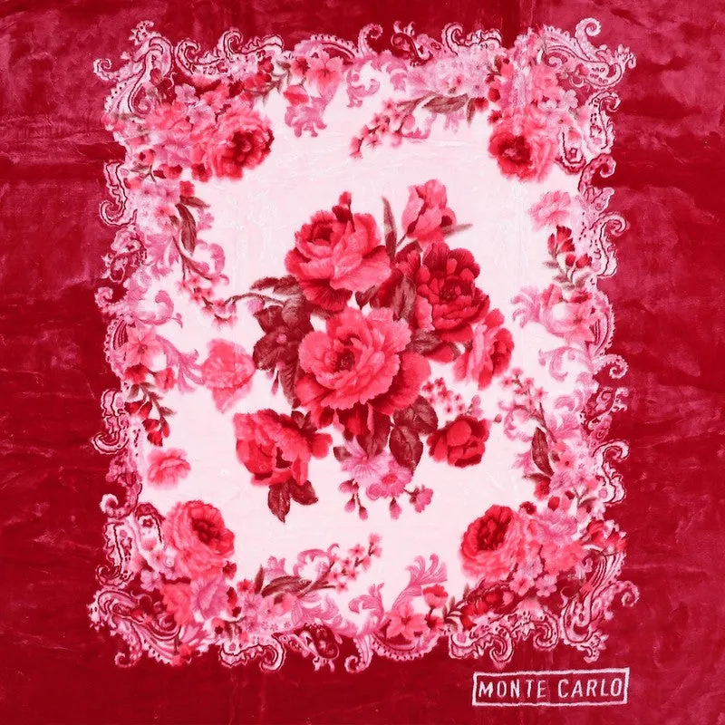 Monte Carlo Crimson Harmony Blanket - 850 GSM media 7