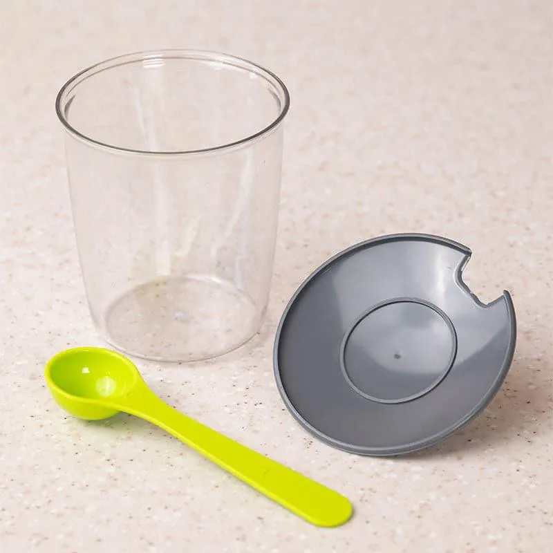 Jini Green Masala Jar With Spoon (300 ML) - Set Of Seven media 4