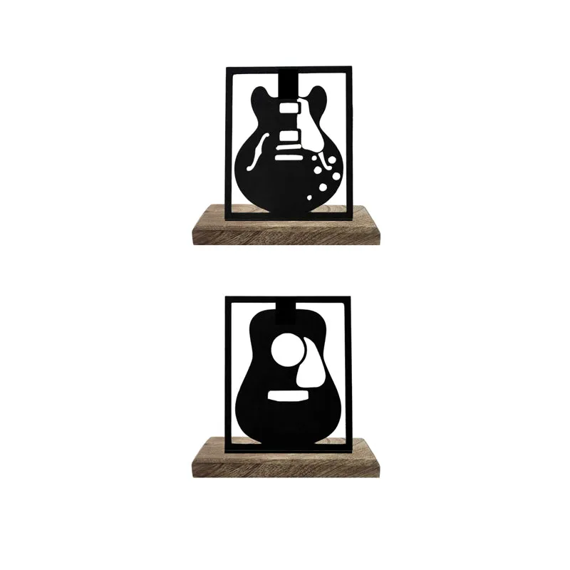 Guitar Lines Showpiece - Set Of Two media 6