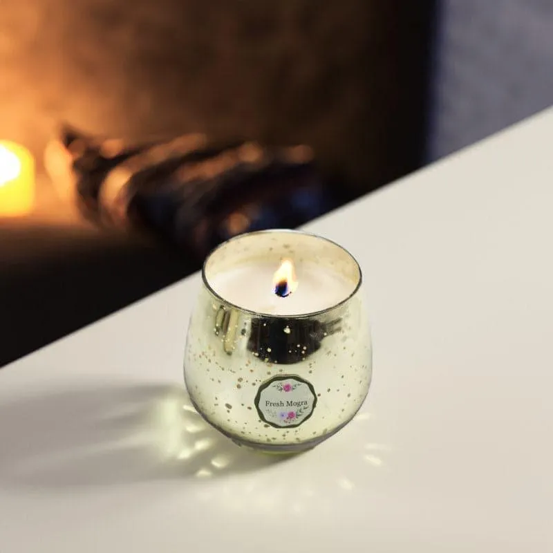 Glimmer Gala Scented Candle - Gold media 3