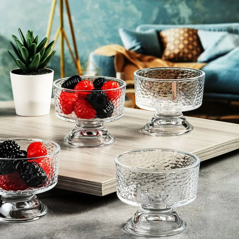 Glass Dessert Bowls (145 mL Each) - Set Of Six media 3