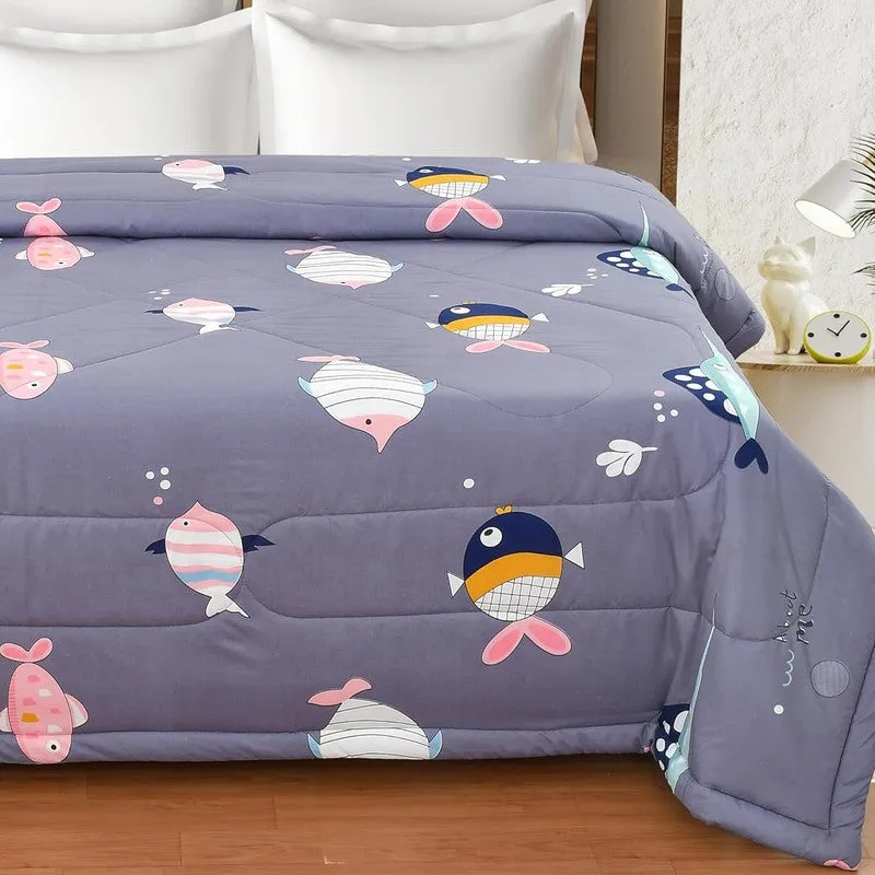 Ocean Bubbles Microfiber Kids Comforters - 150 GSM media 3