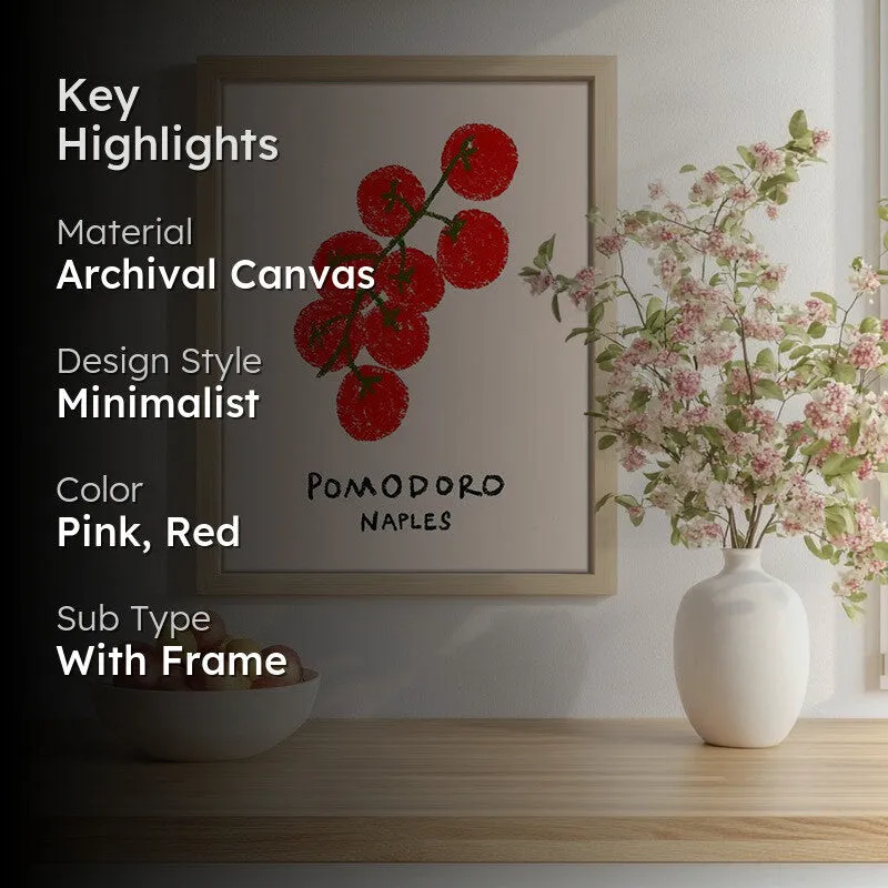 Freshly Picked Archival Canvas Wall Art - Brown media 2