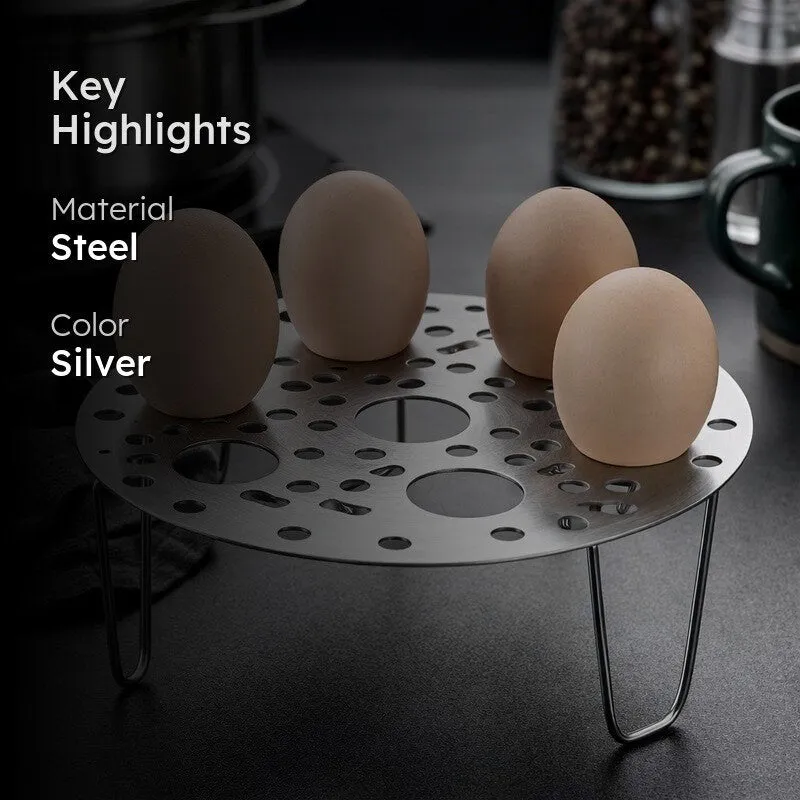 Durable Stainless Steel Steamer Rack media 2