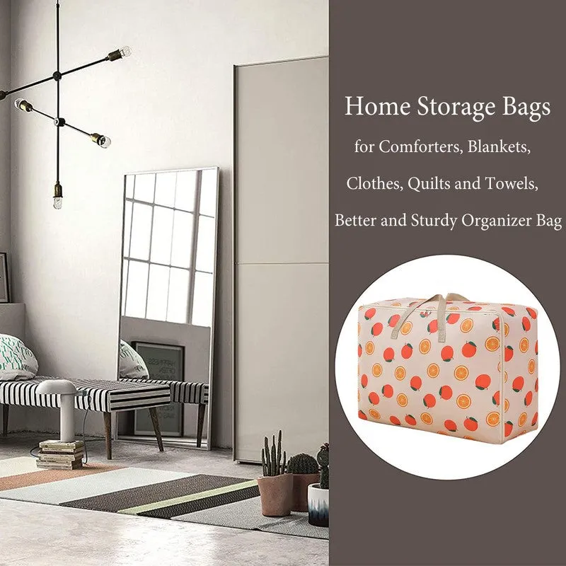 Inovia Fabric Cloth Organiser - Orange & Peach media 5