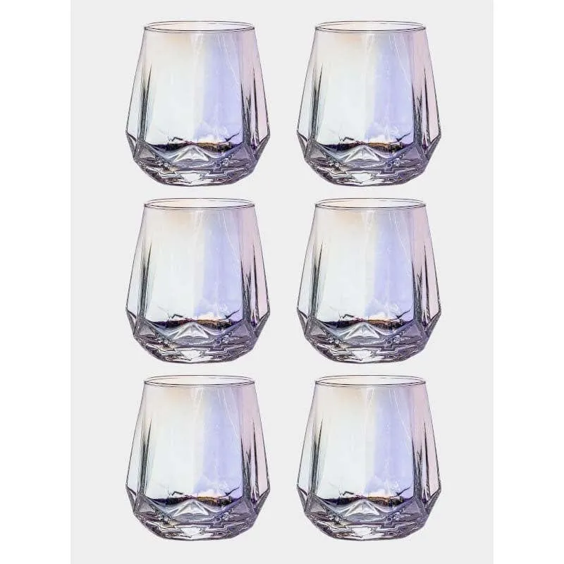 Karat Edge Glass Tumbler (310 ML) - Set Of Six media 3